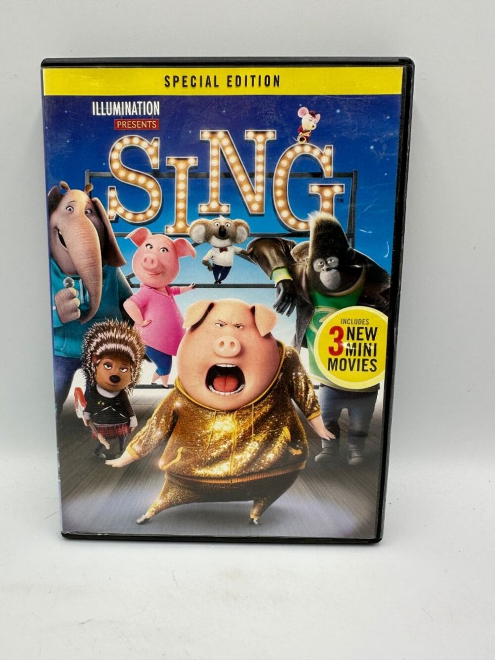 Illumination Presents Sing Special 2016 PG Matthew McConaughey Universal DVD